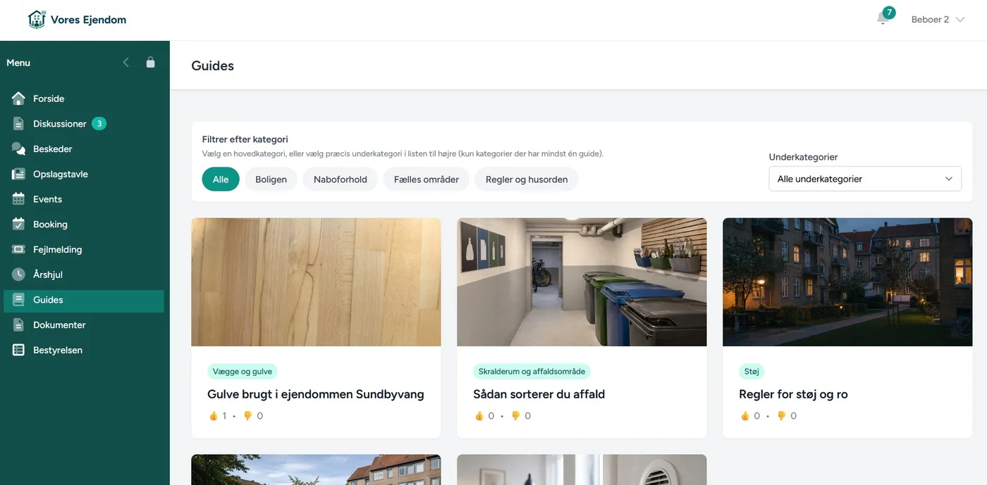 Guider med selvhjælp før en sag oprettes